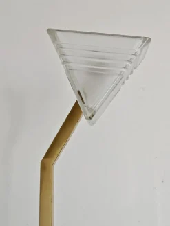 Online Pamono Mid-Century Modern Brass Floor Lamp from Peill & Putzler, 1970s