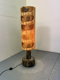 Online Pamono Mid-Century Modern Ceramic Floor Lamp by Pieter Groeneveldt for Dijkstra Lampen, 1960s