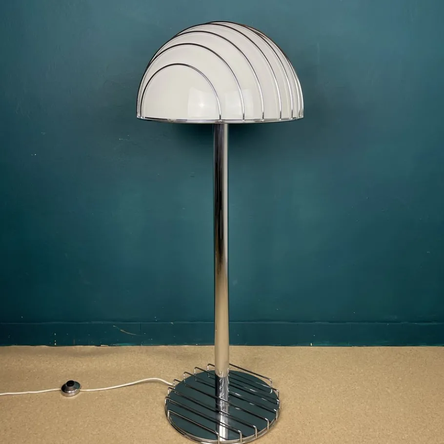 Best Pamono Mid-Century Modern Floor Lamp by Adalberto Dal Lago for Esperia, Italy, 1960s