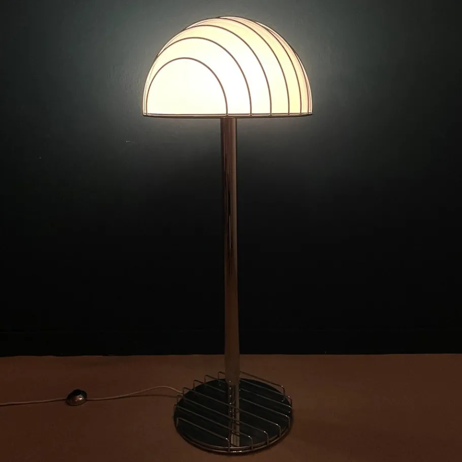 Best Pamono Mid-Century Modern Floor Lamp by Adalberto Dal Lago for Esperia, Italy, 1960s