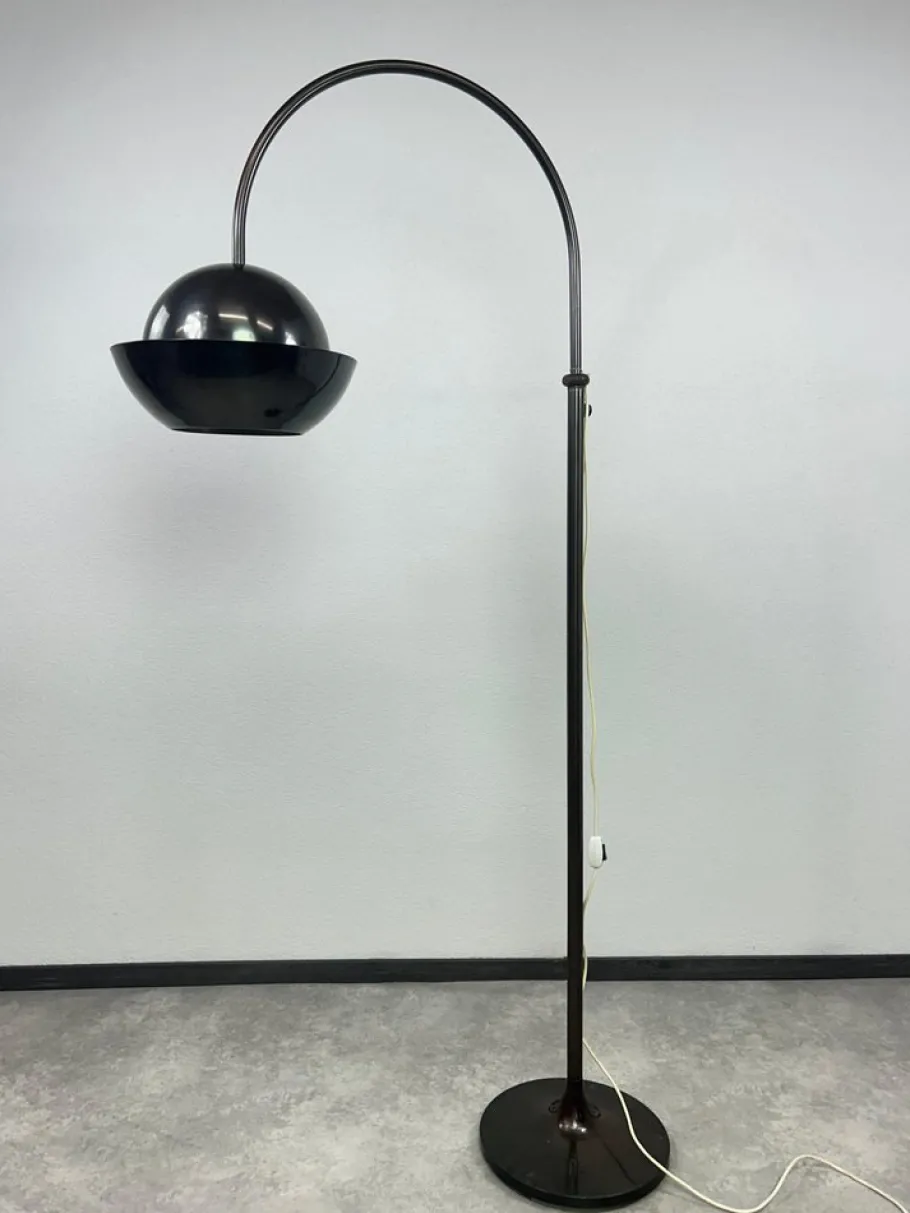 Best Pamono Mid-Century Modern Floor Lamp, 1970s