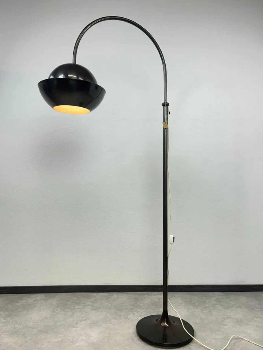 Best Pamono Mid-Century Modern Floor Lamp, 1970s