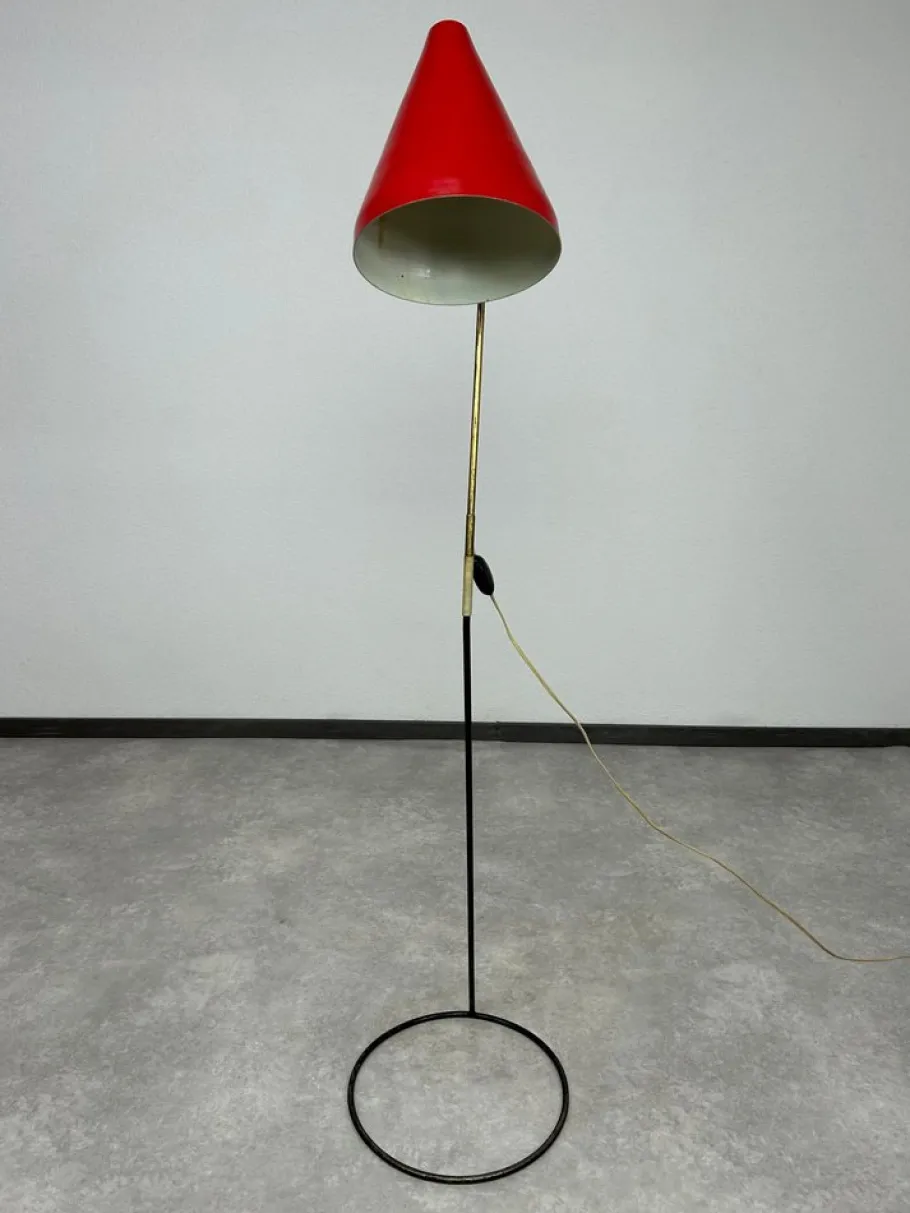 New Pamono Mid-Century Modern Floor Lamp, 1950s