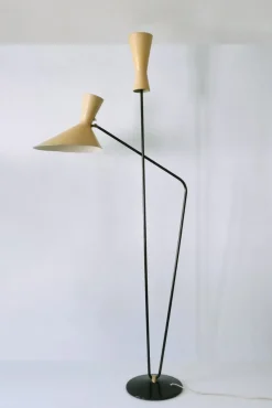 Sale Pamono Mid-Century Modern Floor Lamp by Prof. Carl Moor for Bag Turgi, 1950s