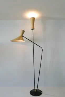 Sale Pamono Mid-Century Modern Floor Lamp by Prof. Carl Moor for Bag Turgi, 1950s