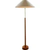 Hot Pamono Mid-Century Modern Floor Lamp in Teak and Brass, 1960s