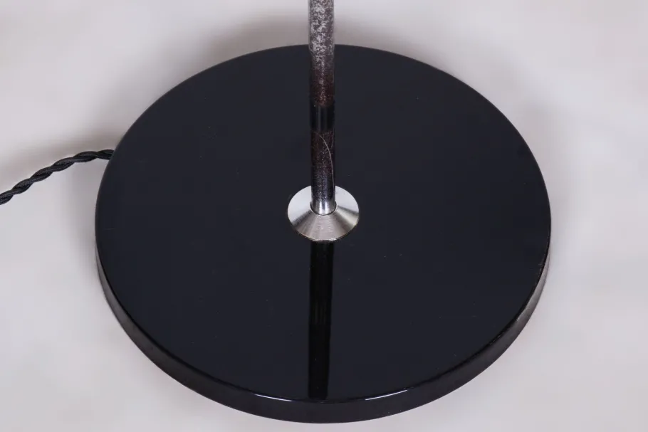 Outlet Pamono Mid-Century Modern Floor Lamp in Beech and Chrome, 1970s