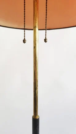 New Pamono Mid-Century Modern Italian Brass Floor Lamp, 1950s