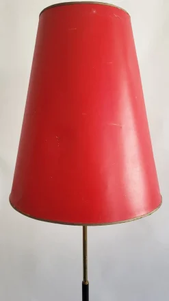 New Pamono Mid-Century Modern Italian Brass Floor Lamp, 1950s