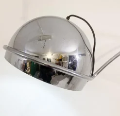 Clearance Pamono Mid-Century Modern Marble and Chrome Floor Lamp, 1970s