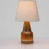 Clearance Pamono Mid-Century Modern Pottery Lamp from Tilgmans, 1960s