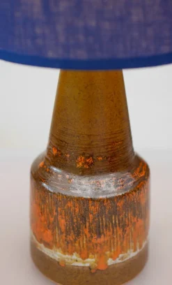 Clearance Pamono Mid-Century Modern Pottery Lamp from Tilgmans, 1960s