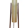 Online Pamono Mid-Century Modern Rocket Floor Lamp with Tripod Teak Frame by Sered Novoplast, Czechoslovakia, 1960s