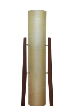 Online Pamono Mid-Century Modern Rocket Floor Lamp with Tripod Teak Frame by Sered Novoplast, Czechoslovakia, 1960s