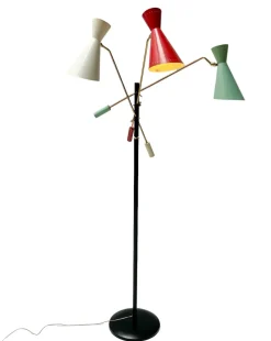 Online Pamono Mid-Century Modern Triënnale Floor Lamp by J.J.M. Hoogervorst for Anvia, 1950s