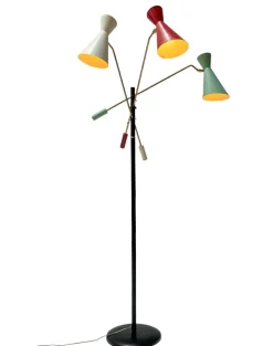 Online Pamono Mid-Century Modern Triënnale Floor Lamp by J.J.M. Hoogervorst for Anvia, 1950s
