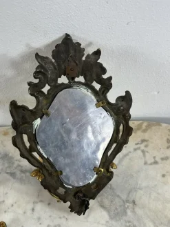 Best Pamono Mid-Century Modern Wall Lamps with Mirror, 1960s, Set of 2