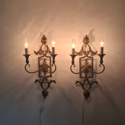 Best Pamono Mid-Century Modern Wall Lights by Palladio, 1970s, Set of 2