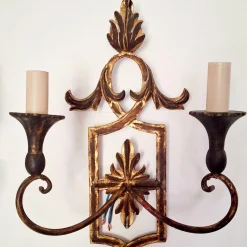 Best Pamono Mid-Century Modern Wall Lights by Palladio, 1970s, Set of 2