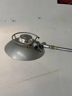 Best Pamono Mid-Century Modernist French Industrial Steel Floor Lamp from Ferdinand Solère, 1950s