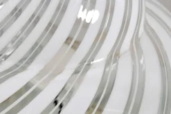 Best Pamono Mid-Century Murano Glass and Metal Table Lamps by F. Fabbian, Italy, 1970s, Set of 2