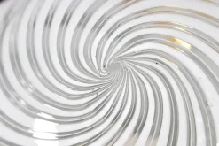 Best Pamono Mid-Century Murano Glass and Metal Table Lamps by F. Fabbian, Italy, 1970s, Set of 2