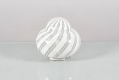 Best Pamono Mid-Century Murano Glass and Metal Table Lamps by F. Fabbian, Italy, 1970s, Set of 2