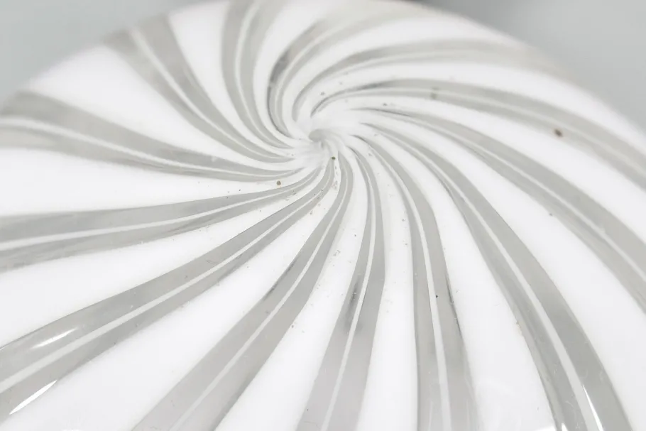 Best Pamono Mid-Century Murano Glass and Metal Table Lamps by F. Fabbian, Italy, 1970s, Set of 2