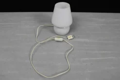 Best Pamono Mid-Century Murano Glass Mushroom Table Lamp, Italy, 1970s