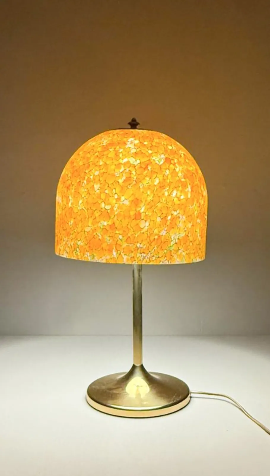 Best Pamono Mid-Century Mushroom Table Lamp from Peil & Putzler, Germany, 1970s