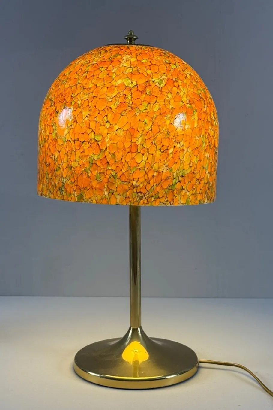 Best Pamono Mid-Century Mushroom Table Lamp from Peil & Putzler, Germany, 1970s