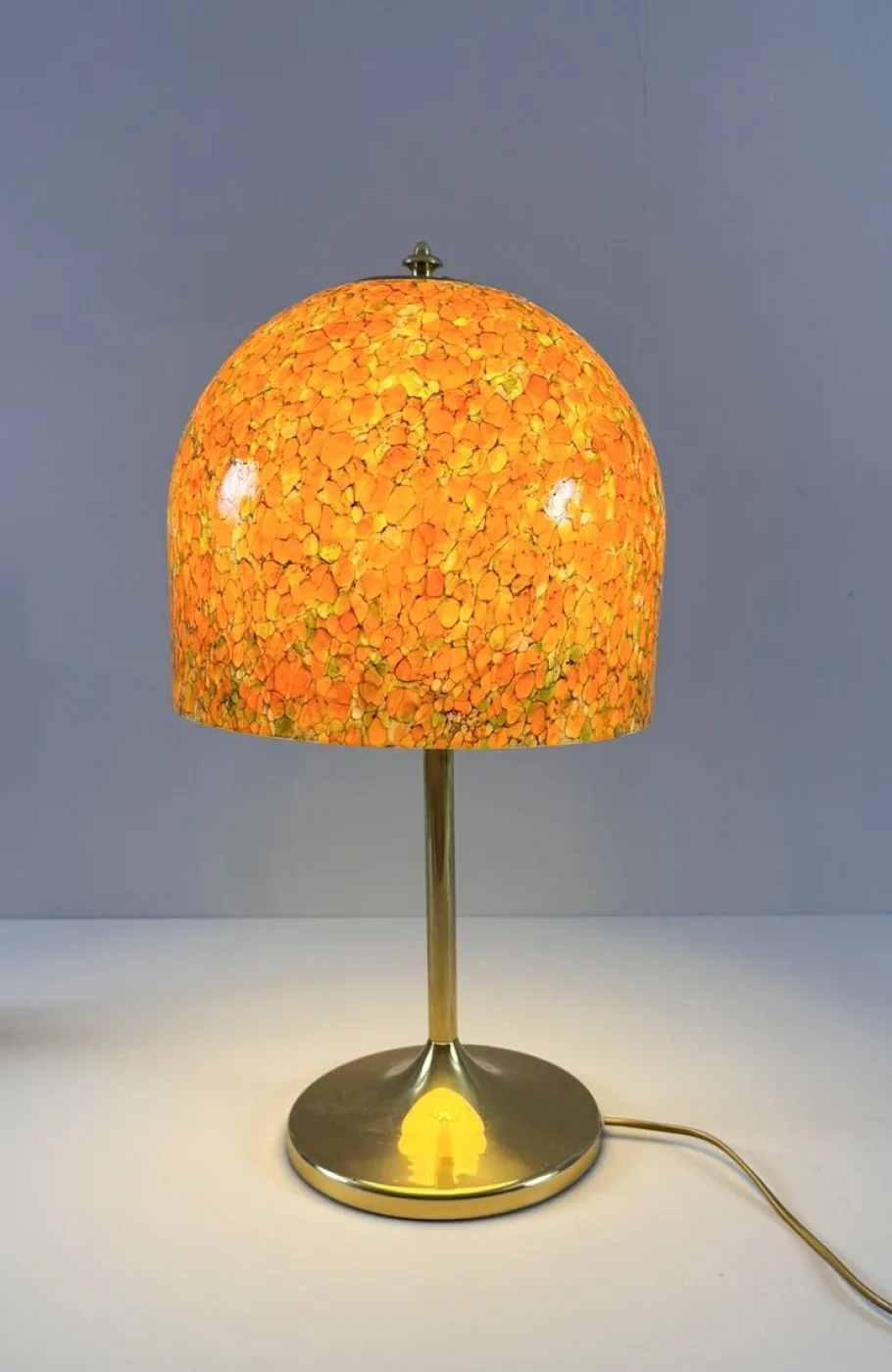 Best Pamono Mid-Century Mushroom Table Lamp from Peil & Putzler, Germany, 1970s