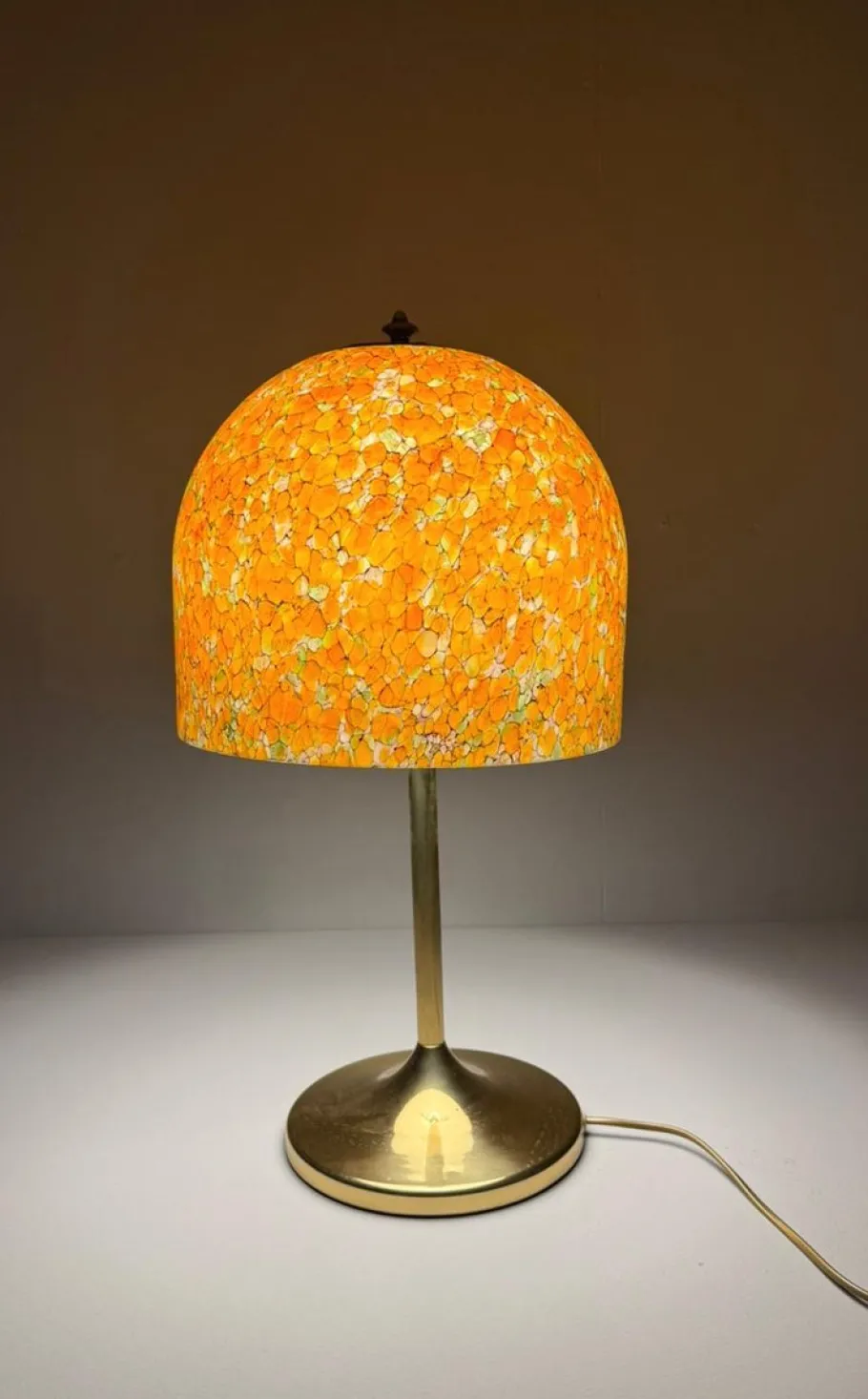 Best Pamono Mid-Century Mushroom Table Lamp from Peil & Putzler, Germany, 1970s