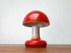 Clearance Pamono Mid-Century Mushroom Table Lamp from Valinte Oy, Finland, 1960s