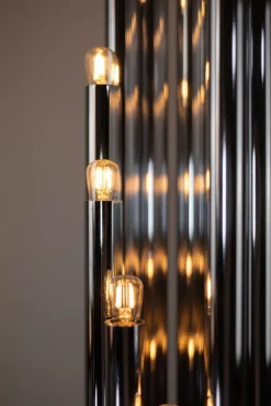 New Pamono Mid-Century Organ Floor Lamp attributed to Goffredo Reggiani for Reggiani, 1970s