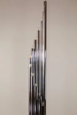 New Pamono Mid-Century Organ Floor Lamp attributed to Goffredo Reggiani for Reggiani, 1970s