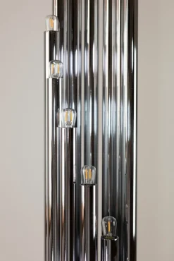 New Pamono Mid-Century Organ Floor Lamp attributed to Goffredo Reggiani for Reggiani, 1970s