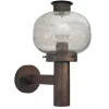 Best Pamono Mid-Century Outdoor Facade Lamp in Copper and Glass from Fagerhult, Sweden, 1970s