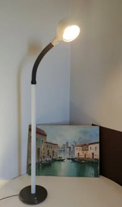 New Pamono Mid-Century Plastic Floor Lamp from Fagerhult, Sweden, 1960s