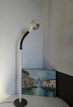 New Pamono Mid-Century Plastic Floor Lamp from Fagerhult, Sweden, 1960s