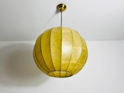 Online Pamono Mid-Century Round Cocoon Pendant Lamp by Achille Castiglioni, Italy, 1960s