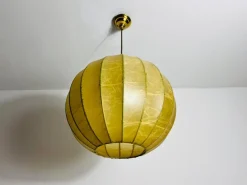 Online Pamono Mid-Century Round Cocoon Pendant Lamp by Achille Castiglioni, Italy, 1960s