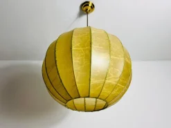 Online Pamono Mid-Century Round Cocoon Pendant Lamp by Achille Castiglioni, Italy, 1960s