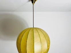 Online Pamono Mid-Century Round Cocoon Pendant Lamp by Achille Castiglioni, Italy, 1960s