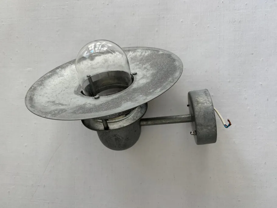 Best Pamono Mid-Century Scandinavian Metal Outdoor Wall Lamp by Louis Poulsen, 1950s