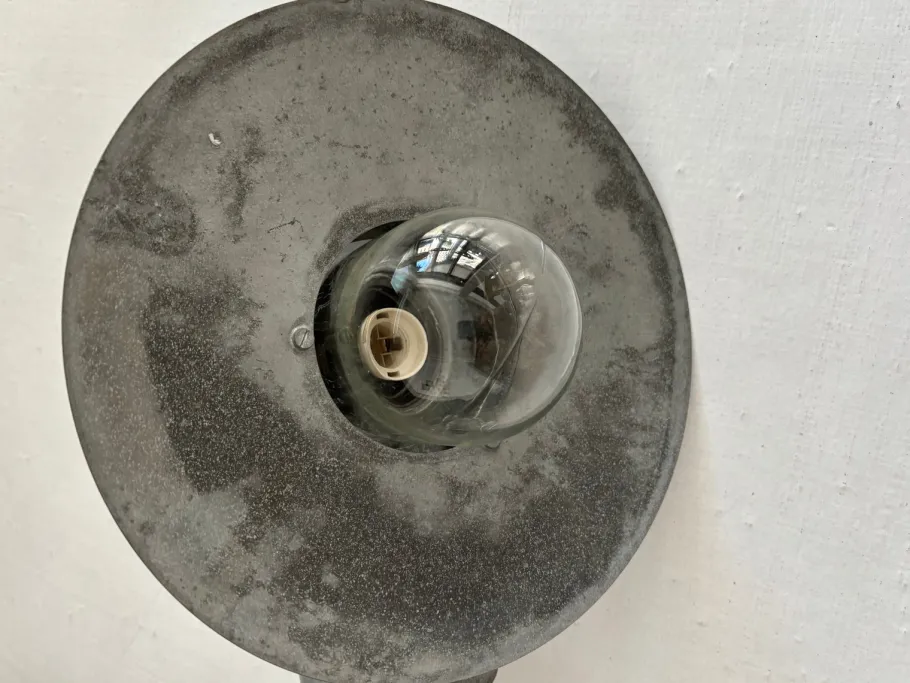 Best Pamono Mid-Century Scandinavian Metal Outdoor Wall Lamp by Louis Poulsen, 1950s