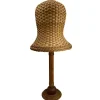 Pamono Mid-Century Scandinavian Rattan Wicker Mushroom Floor Lamp, 1960s