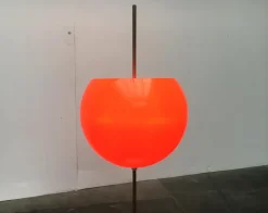 New Pamono Mid-Century Space Age Ball Floor Lamp, 1960s