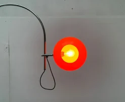 Best Pamono Mid-Century Space Age German Arc Floor Lamp from Wila, 1960s