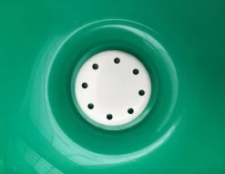 Best Pamono Mid-Century Space Age Italian Green Early Model Toledo Table Lamp by Luigi Massoni for Harvey Guzzini, 1960s